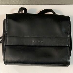 Black crossbody purse